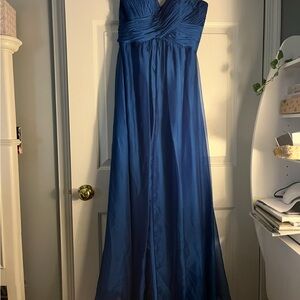 May Queen Royal Blue Maxi Dress